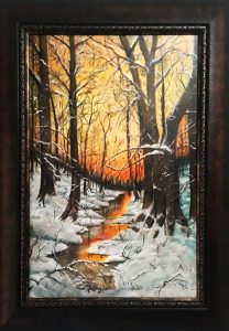 Snow-90-h-x-60-w-x-3-cms-oil-painting-3700-sold